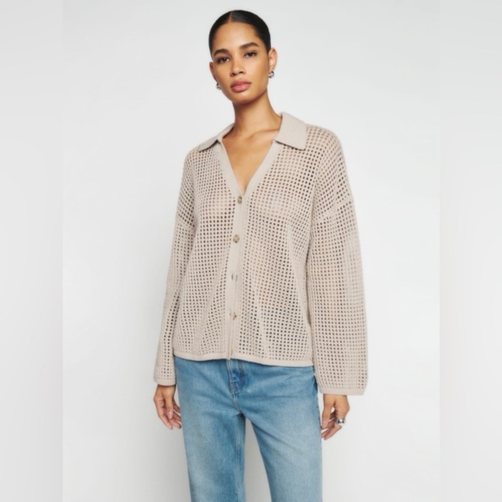 Reformation Milo Cardigan XS